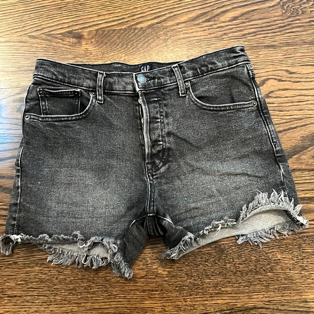 GAP High Rise Jean Shorts